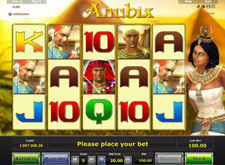 Anubix Novoline Spielautomat Slot Book of Ra Alternative