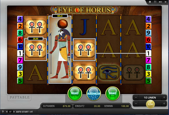 Merkur Eye of Horus spielen