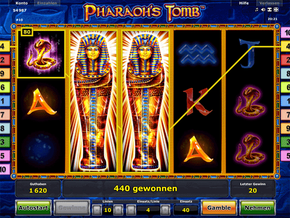 Pharaos Tomb App Android iPhone